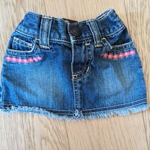 3/$10💜 6m Old Navy Denim Skirt
